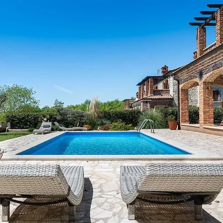 Villa Toscana Sole With Pool Svetvincenat